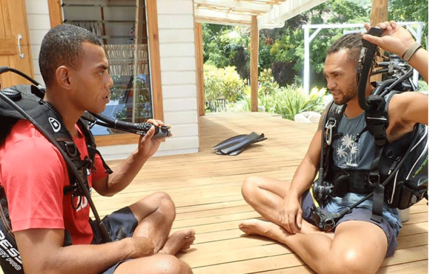 Snorkeling at Salt Diver Fiji
