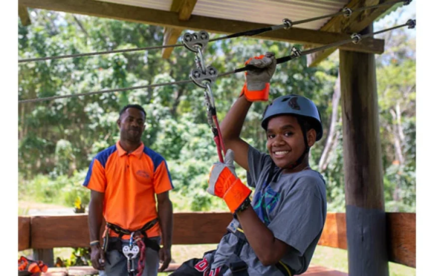 Fiji: 16 Zip Lines and Cave Tour