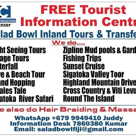 Salad Bowl Inland Tours and Transfers Fiji Adventures Begin Here